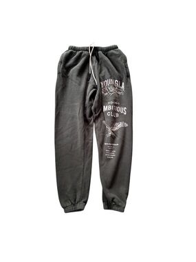 YoungLA Immortal Joggers Mens Small Green Ambitious Club Graphic Sweatpants
